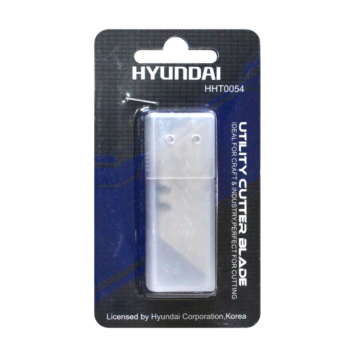 Hyundai Spare Blades Set 10 pcs - 18x100x0.5mm - HHT0053 Hyundai Spare Blades Set 10 pcs - 18x100x0.5mm - HHT0053