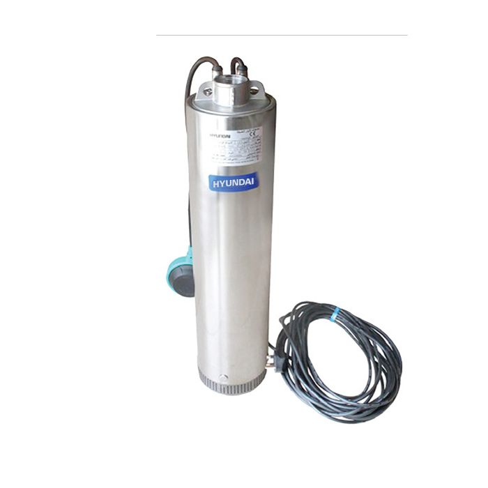 Hyundai 1.5 HP Stainless Steel Submersible Pump - HWP021 Hyundai 1.5 HP Stainless Steel Submersible Pump - HWP021