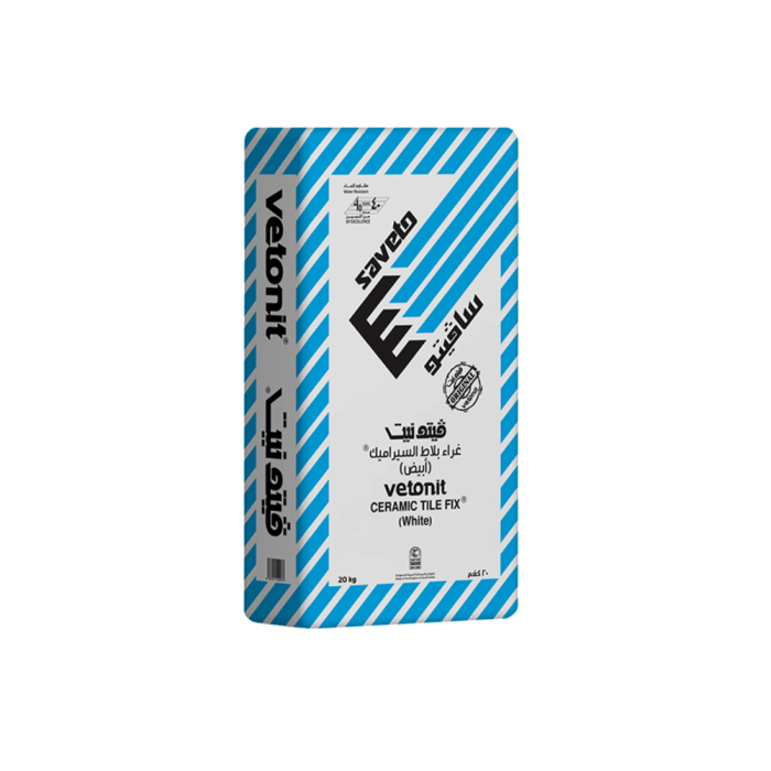 Saveto Ceramic Tile Fix - White - 20kg Saveto Ceramic Tile Fix - White - 20kg
