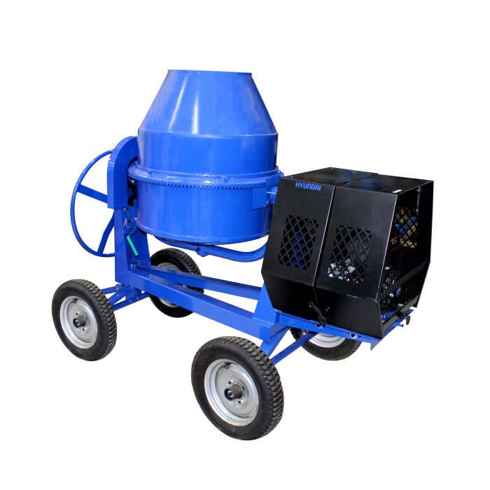 Hyundai Gasoline Concrete Mixer 330 L 330 kgEngine HYGE390 - 13 HP HLCE0009 Hyundai Gasoline Concrete Mixer 330 L 330 kgEngine HYGE390 - 13 HP HLCE0009