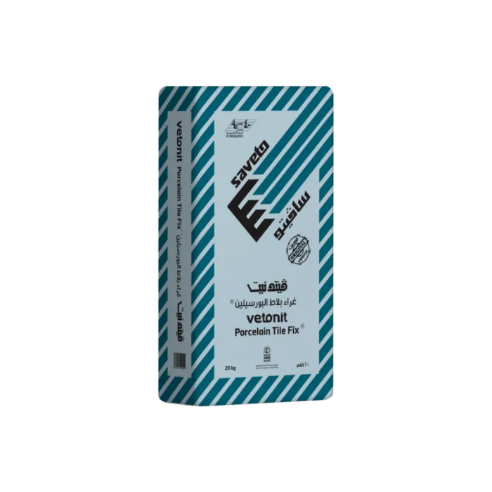 Saveto Porcelain Tile Fix - White - 20kg
