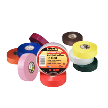 شريط عزل كهربائي فينيل للتكويد اللوني سكوتش 35