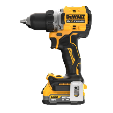 Dewalt 18V XR Brushless Drill Driver - 2 X 1.7Ah POWERSTACK Batteries - DCD800E2T-GB