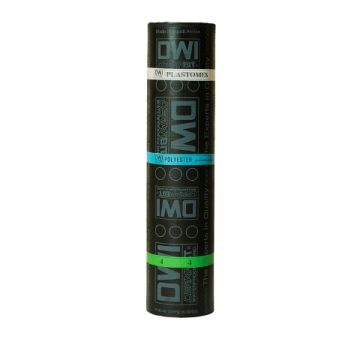 Dermabit Plastomex - 4 * 1000 * 10000mm - Polyester 140gr/m2 - Slated