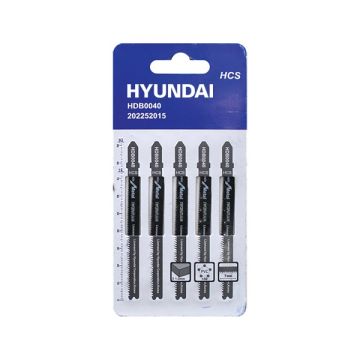 Hyundai Aluminum Jigsaw Blade Set - 5 Pieces - HDB0041