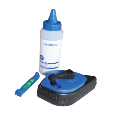 Hyundai Chalk Line Reel 15 M with Blue Powder 120 G - HMT0016