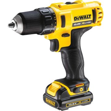 طقم مفك براغي لاسلكي مدمج 12 فولت ماكس XR من دي والت - DCD710C2P-B5