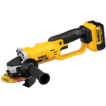 Dewalt 18V XR 125mm Angle Grinder - 2 x 4Ah - DCG412M2-GB