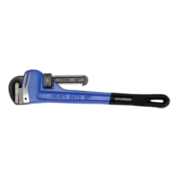 Hyundai Straight Pipe Wrench 12" With Rubber Grip - HHT0020