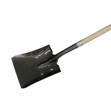 Hyundai Square Shovel With Wood Handle - HHS03-3Sl