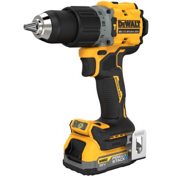 ديوالت طقم محرك الحفر المطرقي Powerstack الببطارية المدمج 18 فولت - DCD805E2T-GB
