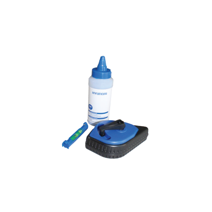 Hyundai Chalk Line Reel with Blue Powder - 15 m / 120 g - HMT0016