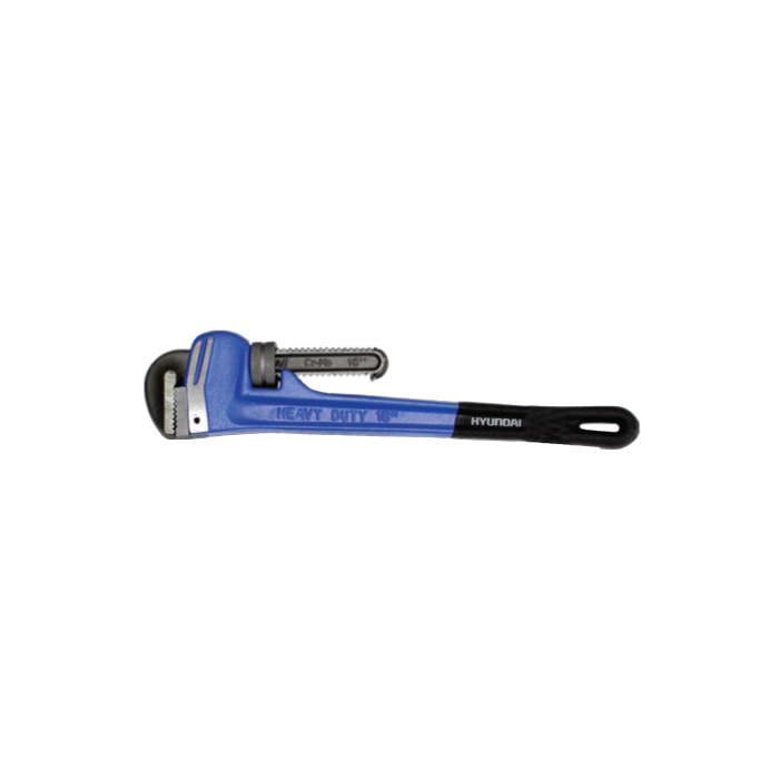 Hyundai Straight Pipe Wrench 14" With Rubber Grip - HHT0021 Hyundai Straight Pipe Wrench 14" With Rubber Grip - HHT0021