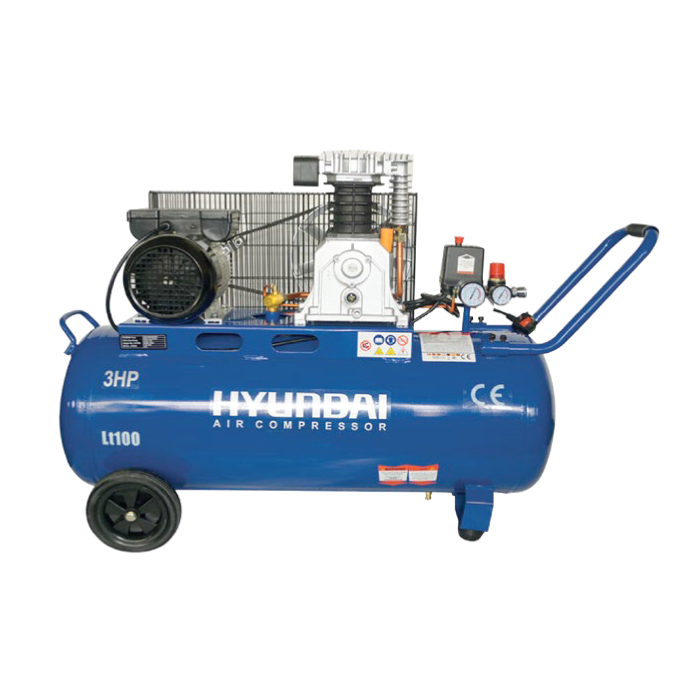 Hyundai 100L Air Compressor (3HP) - HAC001 Hyundai 100L Air Compressor (3HP) - HAC001